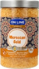 On Line Senses Moroccan Gold Kylpysuola 480g hinta ja tiedot | Suihkusaippuat ja suihkugeelit | hobbyhall.fi