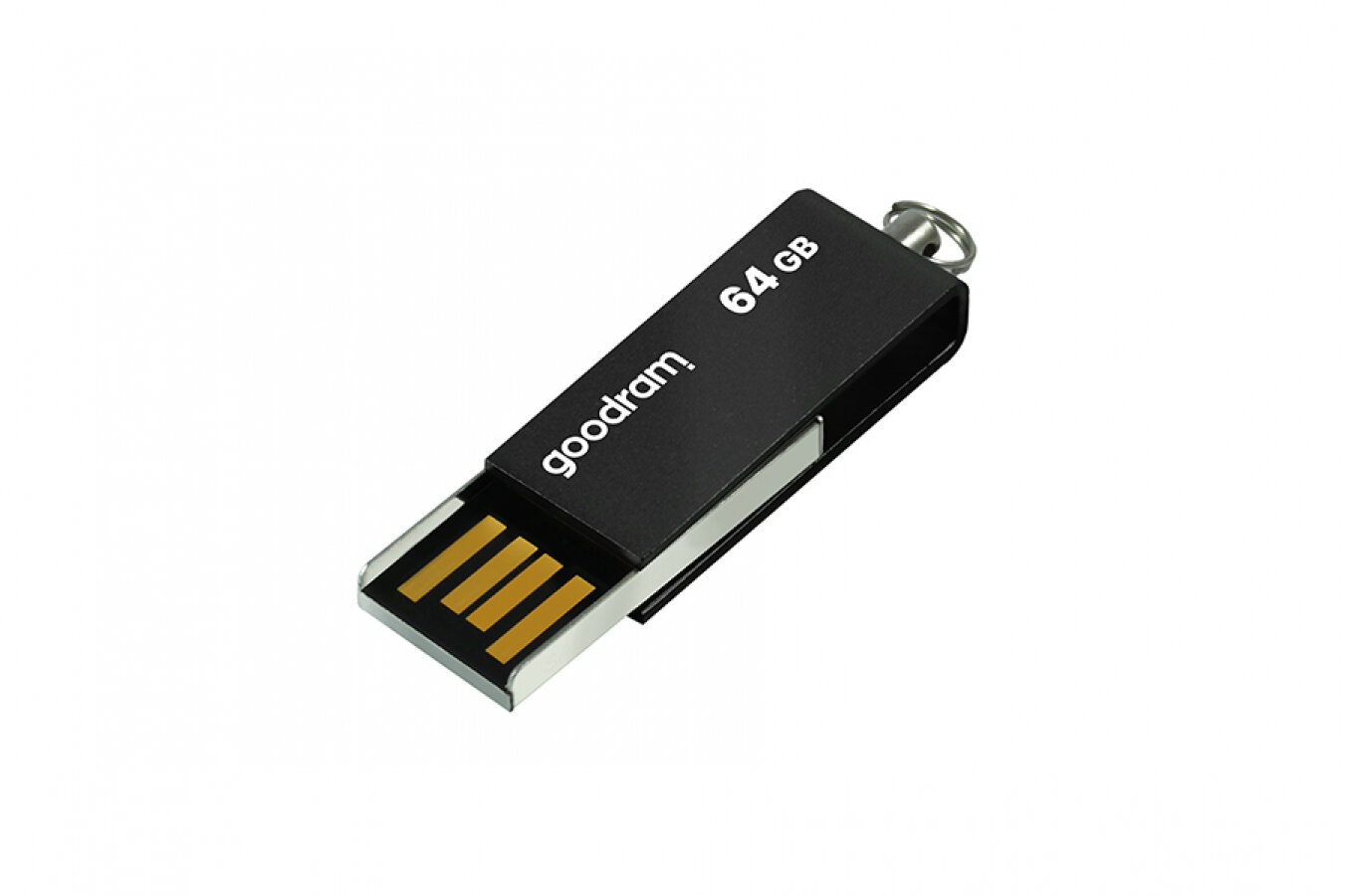 Atmintinė GOODRAM - CUBE 64GB USB2.0 MUSTA hinta ja tiedot | Muistitikut | hobbyhall.fi