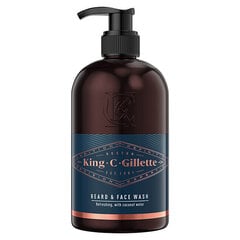 King-shampoo parralle ja kasvoille, 350 ml hinta ja tiedot | Parranajo ja karvanpoisto | hobbyhall.fi