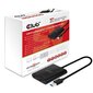 Club 3D USB- A to displayport 1.2 dual monitor 4K hinta ja tiedot | Kaapelit ja adapterit | hobbyhall.fi