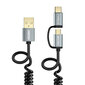 Choetech XAC-0012-101BK USB-C / Micro USB hinta ja tiedot | Puhelinkaapelit | hobbyhall.fi