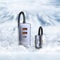 Laturi Baseus Share Together 2x USB / 2x USB Type C autolaturi 120W PPS, harmaa (CCBT-A0G) hinta ja tiedot | Puhelimen laturit | hobbyhall.fi