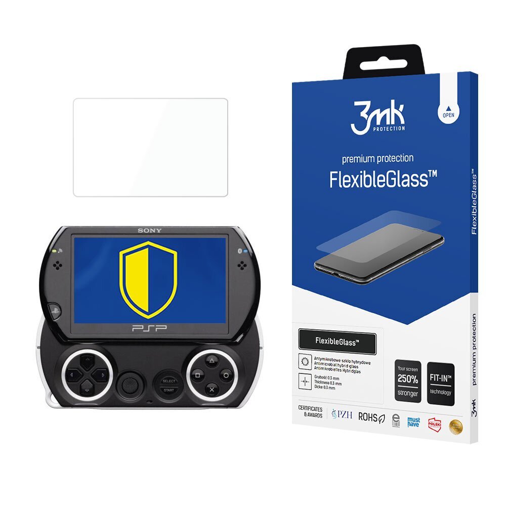 Sony PSP GO - 3mk FlexibleGlass™ hinta ja tiedot | Pelikonsolitarvikkeet | hobbyhall.fi