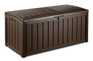 Keter-laatikko tavaroille Glenwood Box, 390 l, ruskea hinta ja tiedot | Keter Kodin remontointi | hobbyhall.fi