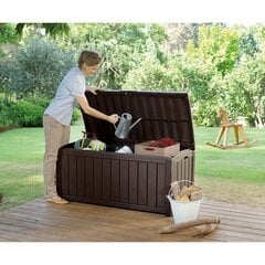 Keter-laatikko tavaroille Glenwood Box, 390 l, ruskea hinta ja tiedot | Keter Kodin remontointi | hobbyhall.fi