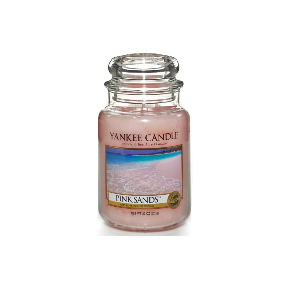 Tuoksukynttilä Yankee Candle Pink Sands, 623 g hinta ja tiedot | Kynttilät ja kynttilänjalat | hobbyhall.fi