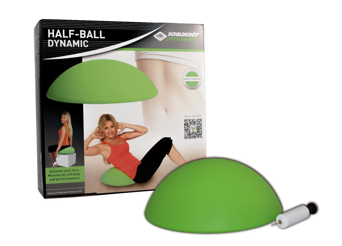 Voimistelupallo Schildkrot Half-Ball Dynaaminen hinta ja tiedot | Voimistelupallot | hobbyhall.fi