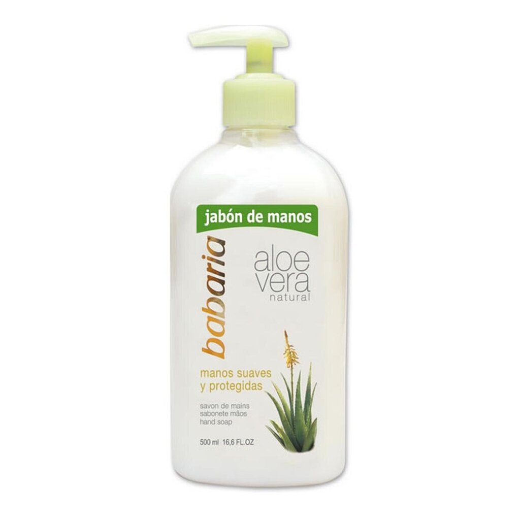 Nestemäinen käsisaippua aloe Babaria, 500 ml hinta ja tiedot | Saippuat | hobbyhall.fi