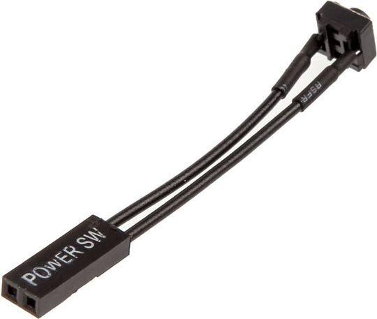 Kolink 2-pin switch with connecting cable (PZUAD-896) hinta ja tiedot | Koteloiden lisätarvikkeet | hobbyhall.fi