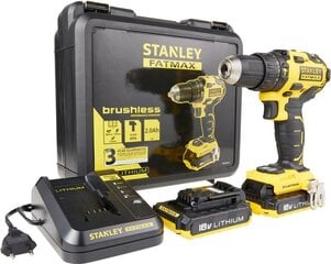 Akkuruuvinväännin Stanley 18V (FMC627D2-QW) hinta ja tiedot | Akkuporakoneet ja ruuvinvääntimet | hobbyhall.fi