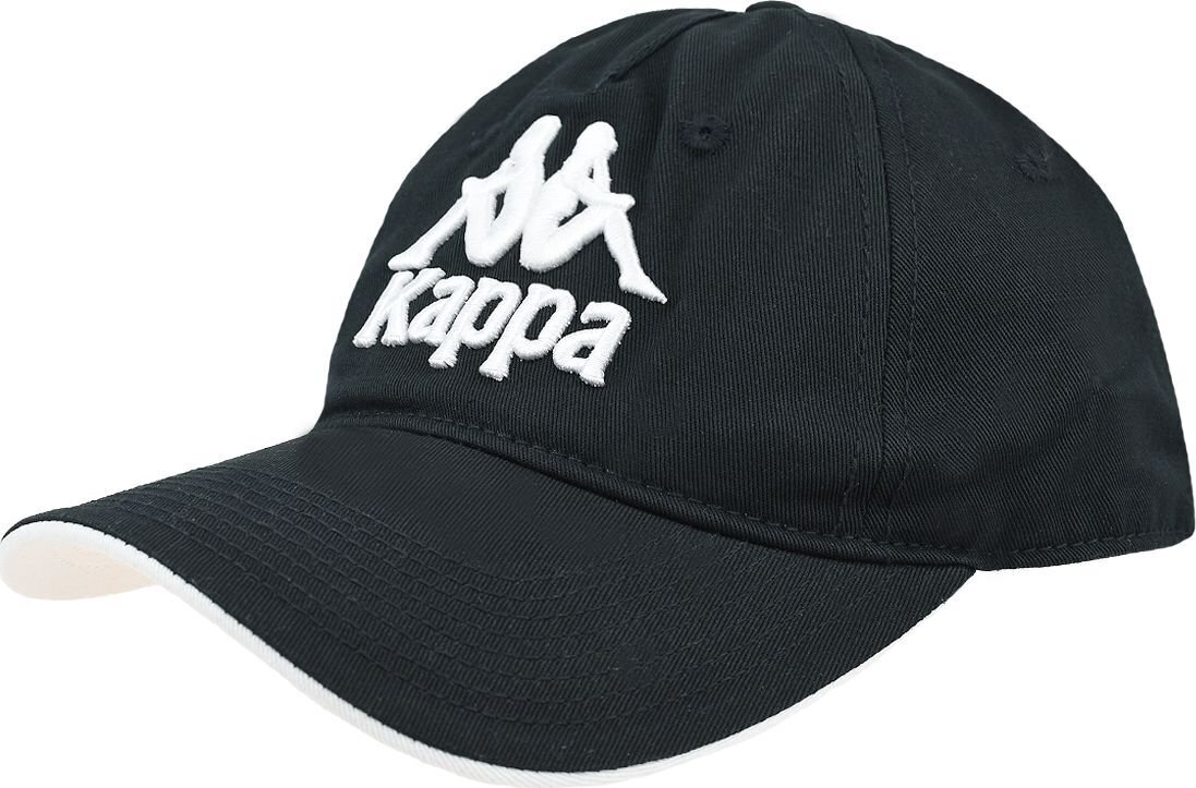 Kappa Vendo Cap miesten hattu 707391-19-4006, musta hinta ja tiedot | Miesten hatut, huivit ja käsineet | hobbyhall.fi