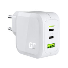 Green Cell CHARGC08W 2x USB-C, 1x USB-A, 3A hinta ja tiedot | Green Cell Matkapuhelimet ja tarvikkeet | hobbyhall.fi