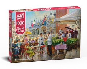 CherryPazzi Piazza San Marco Venice -palapeli, 1000 palaa hinta ja tiedot | CherryPazzi Lapset | hobbyhall.fi