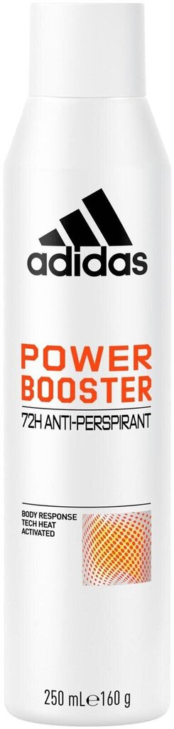 Suihkedeodorantti Adidas Power Booster naisille, 150 ml hinta ja tiedot | Deodorantit | hobbyhall.fi