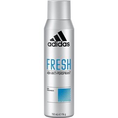 Suihkedeodorantti Adidas Fresh miehille, 150 ml hinta ja tiedot | Adidas Hajuvedet ja kosmetiikka | hobbyhall.fi