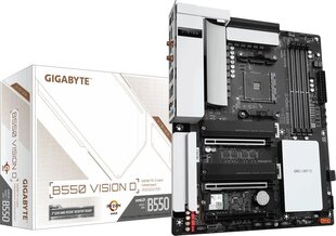 Gigabyte B550 VISION D AM4 B550/DDR4/ATX hinta ja tiedot | Emolevyt | hobbyhall.fi