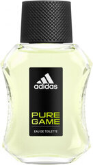 Adidas Miesten hajuvesi Adidas Pure Game EDT 100 ml hinta ja tiedot | Miesten hajuvedet | hobbyhall.fi