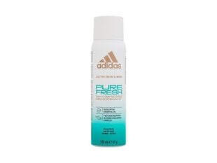 Suihkedeodorantti Adidas Pure Fresh 24h 100 ml hinta ja tiedot | Deodorantit | hobbyhall.fi