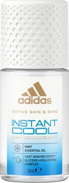 Roll-on deodorantti Adidas Instant Cool, 50 ml hinta ja tiedot | Deodorantit | hobbyhall.fi