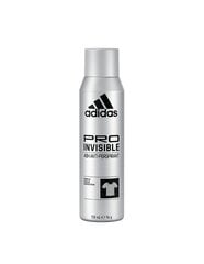 Suihkedeodorantti Adidas Pro Invisibler, 150 ml hinta ja tiedot | Deodorantit | hobbyhall.fi