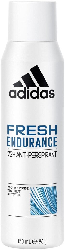 Suihkedeodorantti Adidas Fresh Endurance 72h naisille, 150 ml hinta ja tiedot | Deodorantit | hobbyhall.fi