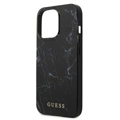 Alkuperäinen Guess Marble Hardcase puhelinkotelo iPhone 13 / 13 Pro / 14, musta hinta ja tiedot | Puhelimen kuoret ja kotelot | hobbyhall.fi