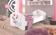 ADRK Furniture Casimo Cat, Lasten sänky 160 cm x 80 cm hinta ja tiedot | Lastensängyt | hobbyhall.fi