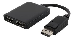Deltaco DP-HDMI42, DisplayPort, HDMI hinta ja tiedot | Kaapelit ja adapterit | hobbyhall.fi