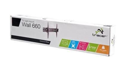 TV-seinäteline Tracer Wall 660, Vesa 600 x 400, 32"-60" hinta ja tiedot | TV-seinätelineet | hobbyhall.fi