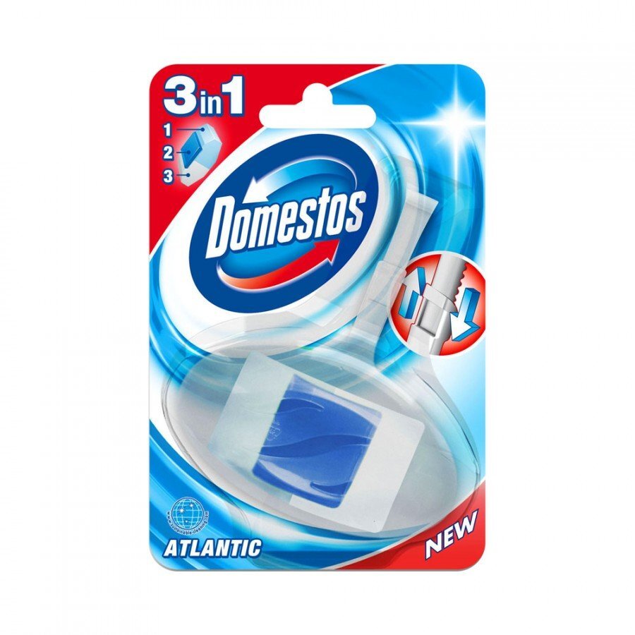 WC-istuimen raikastin Domestos Atlantic, 40 g hinta ja tiedot | Puhdistusaineet | hobbyhall.fi