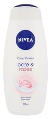 Nivea Care & Roses Care suihkugeeli 500ml hinta ja tiedot | Suihkusaippuat ja suihkugeelit | hobbyhall.fi