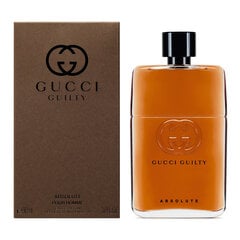 Miesten hajuvesi Gucci Guilty Absolute Pour Homme EDP (90 ml) hinta ja tiedot | Miesten hajuvedet | hobbyhall.fi