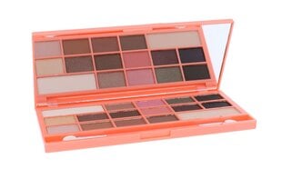 Luomiväripaletti Makeup Revolution Peaches 22 g hinta ja tiedot | Silmämeikit | hobbyhall.fi