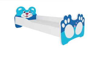 ADRK Furniture Bear 164, 80 cm x 160 cm, vihreän/valkoisen värinen Lasten sänky hinta ja tiedot | Lastensängyt | hobbyhall.fi