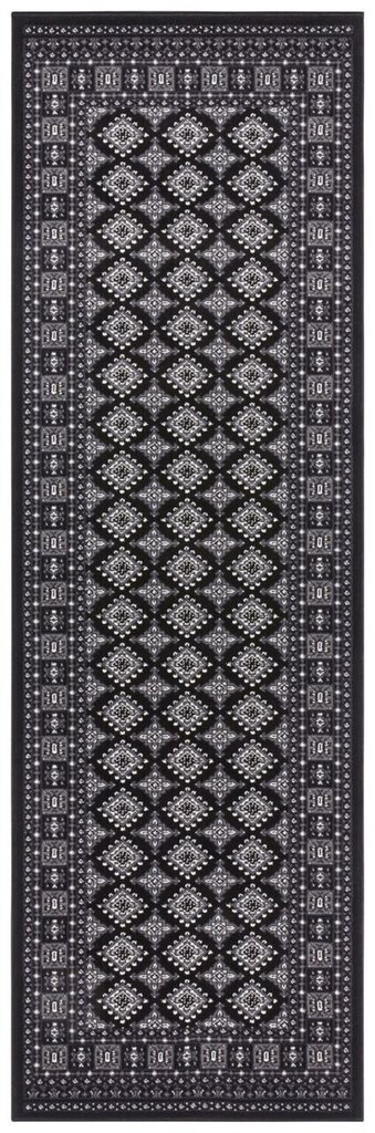 Nouristan Mirkan Sao Buchara 80 cm x 250 cm, harmaan värinen kapea matto hinta ja tiedot | Isot matot | hobbyhall.fi