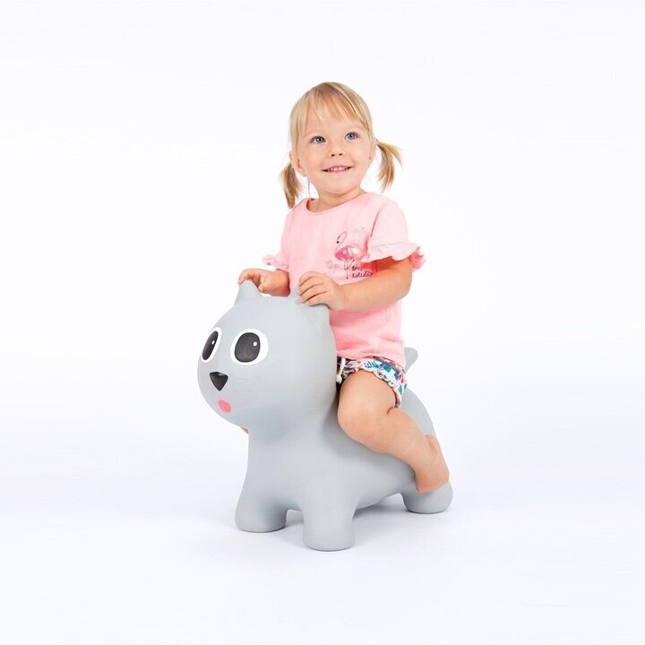 Hoppimals Tootiny Jumping Toy -Hyppylelu, Harmaa hinta ja tiedot | Vauvan lelut | hobbyhall.fi