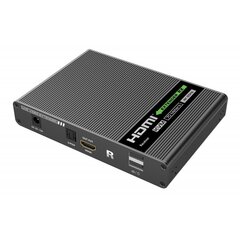 KVM HDMI Tekninen laajennus HDMI/USB Cat6A/7 70m, 4K* 60Hz hinta ja tiedot | Adapterit | hobbyhall.fi