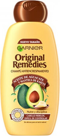 Garnier Anti-Frizz Shampoo Original Remedies Garnier, (300 ml) hinta ja tiedot | Shampoot | hobbyhall.fi