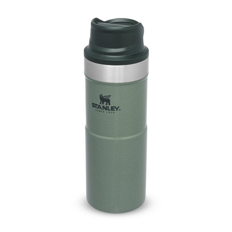 Stanley termospullo The Trigger-Action Travel Mug Classic, 0,35 l, valkoinen hinta ja tiedot | Termoskannut ja termosmukit | hobbyhall.fi