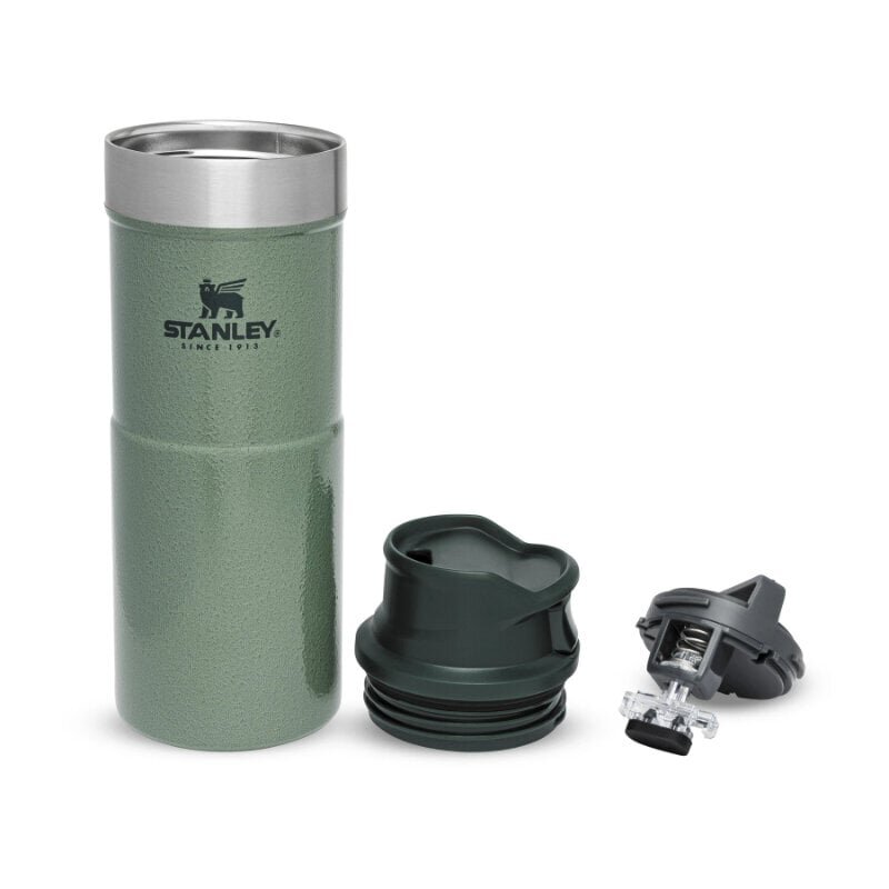 Stanley termospullo The Trigger-Action Travel Mug Classic, 0,35 l, valkoinen hinta ja tiedot | Termoskannut ja termosmukit | hobbyhall.fi