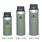 Stanley termospullo The Trigger-Action Travel Mug Classic, 0,35 l, valkoinen hinta ja tiedot | Termoskannut ja termosmukit | hobbyhall.fi