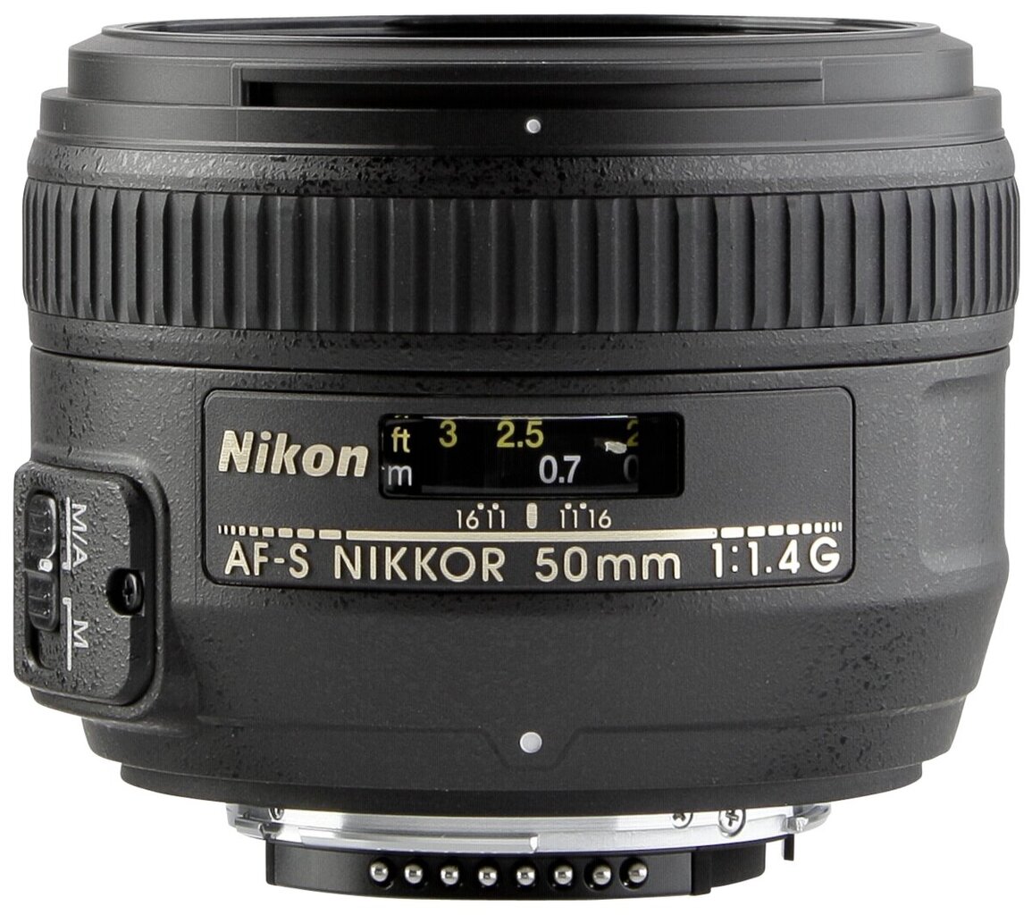 Nikon AF-S NIKKOR 50mm f/1.4G hinta ja tiedot | Objektiivit | hobbyhall.fi