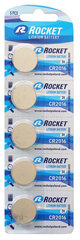 Rocket Lithium CR2016 -paristot, 5 kpl hinta ja tiedot | Paristot | hobbyhall.fi