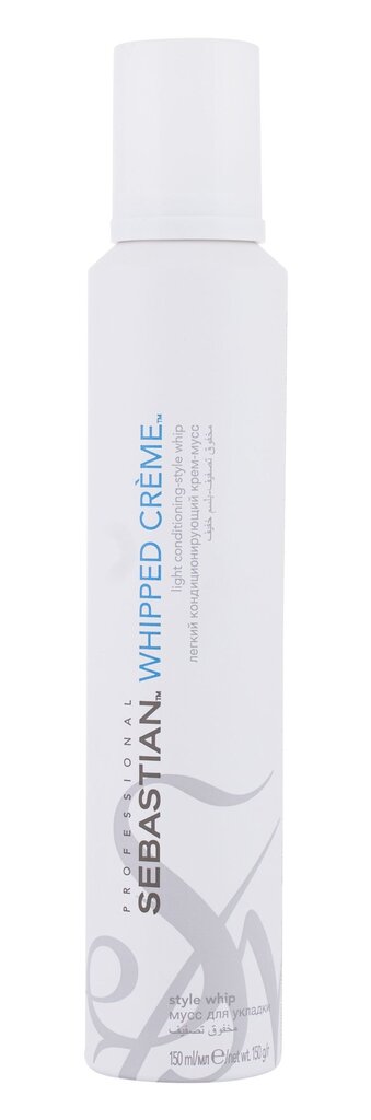 Joustava muotovaahto Sebastian Professional Whipped Creme Style 150 ml hinta ja tiedot | Kampaamotuotteet | hobbyhall.fi