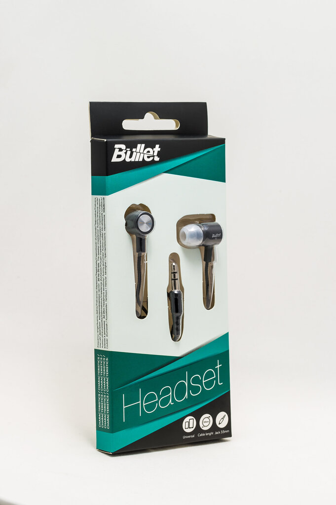 Bullet Universal (musta) hinta ja tiedot | Kuulokkeet | hobbyhall.fi