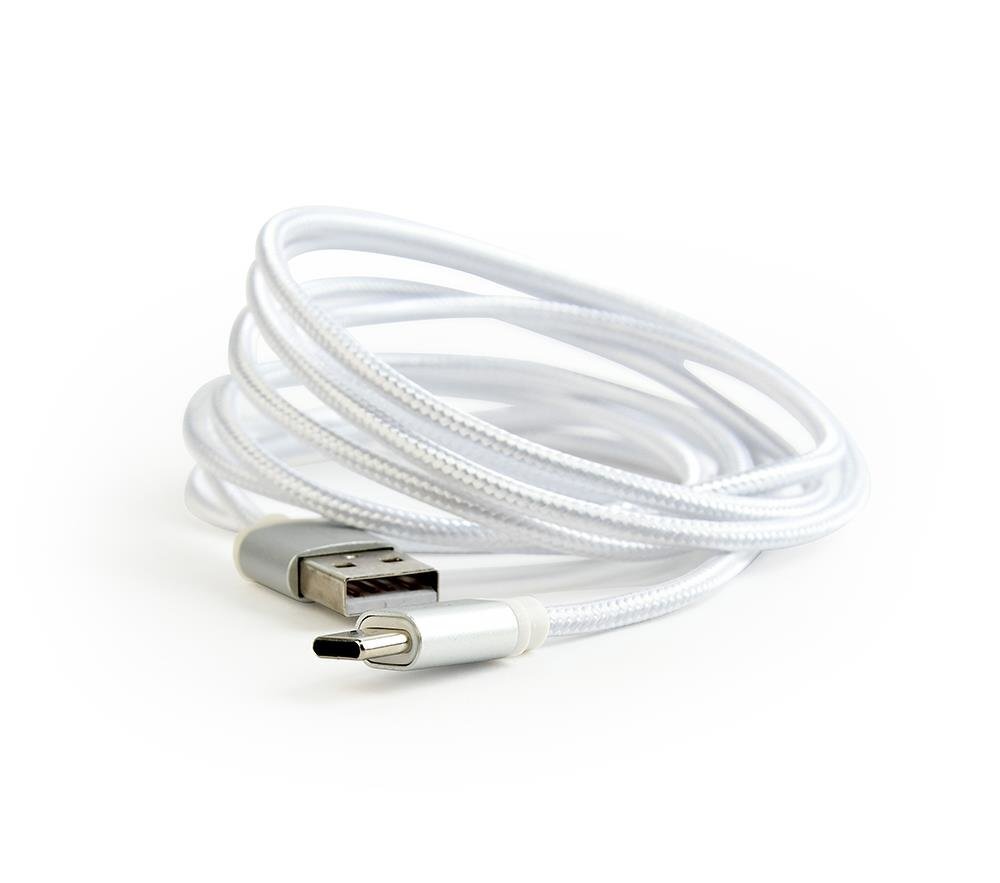 Gembird USB Type-C cable with braid and hinta ja tiedot | Kaapelit ja adapterit | hobbyhall.fi