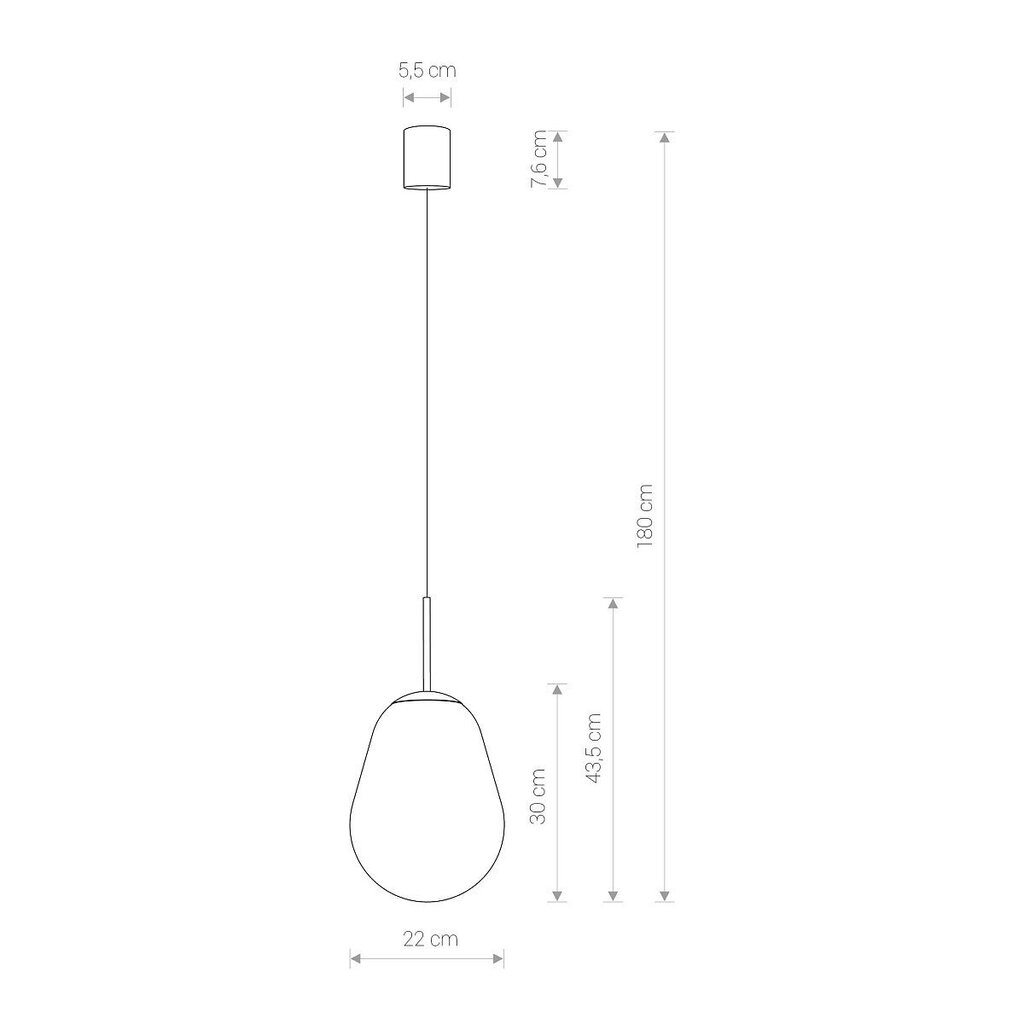 Riippuvalaisin Nowodvorski PEAR S 7800 hinta ja tiedot | Riippuvalaisimet | hobbyhall.fi