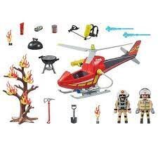 71195 PLAYMOBIL® City Action, palohelikopteri hinta ja tiedot | LEGOT ja rakennuslelut | hobbyhall.fi