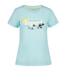 Icepeak naisten T-paita BELCHER, turkoosi hinta ja tiedot | Naisten T-paidat | hobbyhall.fi