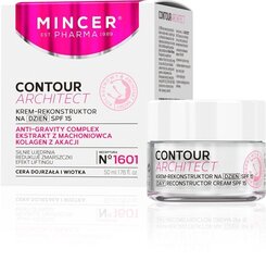 Päivittäinen kasvovoide Mincer Pharma Contour Architect SPF15 1601 50 ml hinta ja tiedot | Mincer Pharma Hajuvedet ja kosmetiikka | hobbyhall.fi